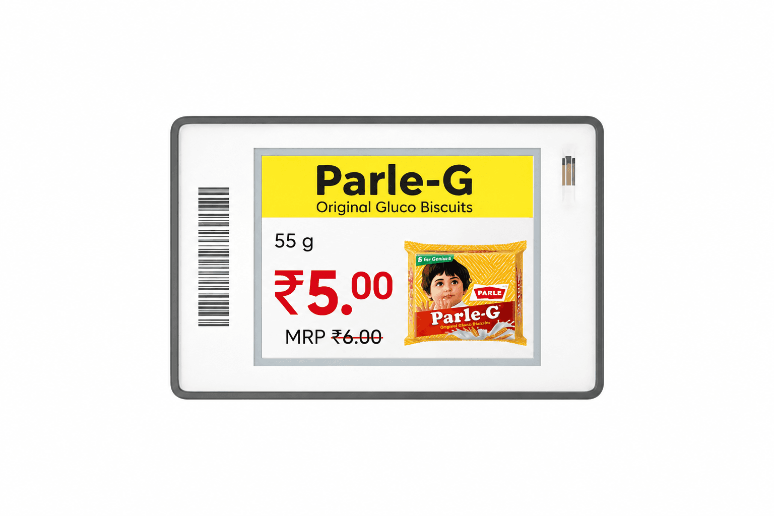 1.54" Micro Display Tag - Quickshelf Electronic Shelf Label