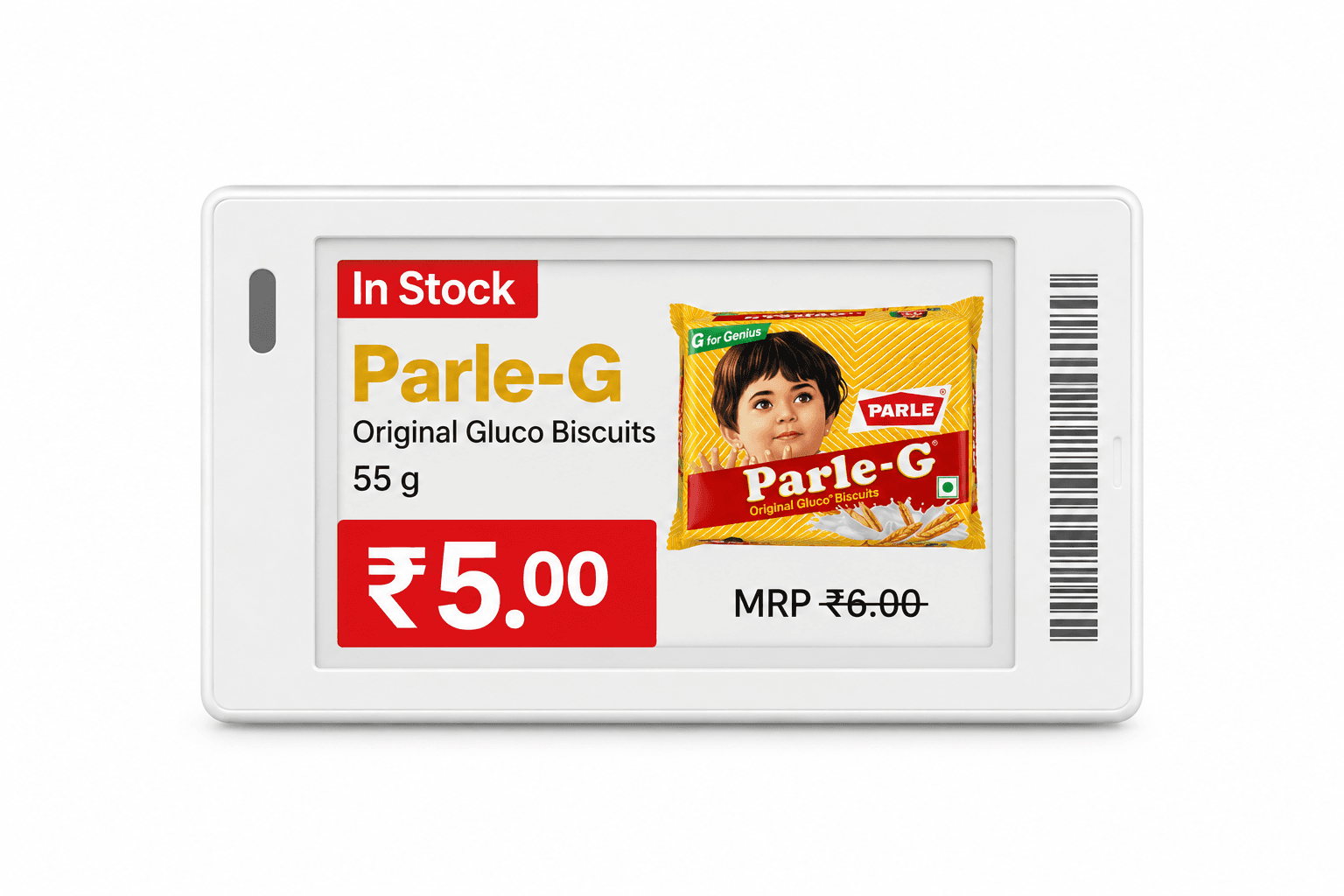2.13" Standard Shelf Tag - Quickshelf Electronic Shelf Label