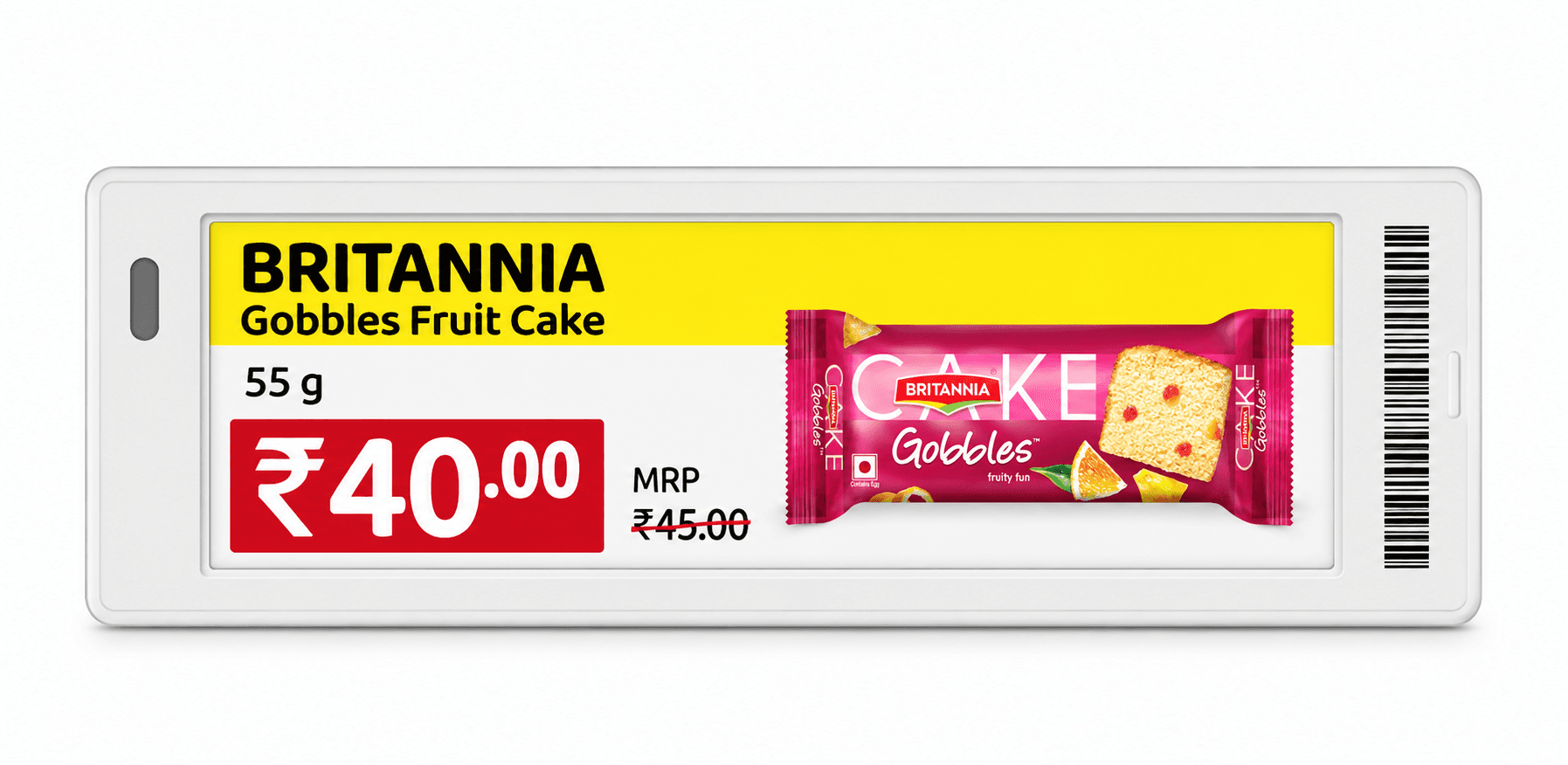 2.9" Mid-Size Tag - Quickshelf Electronic Shelf Label